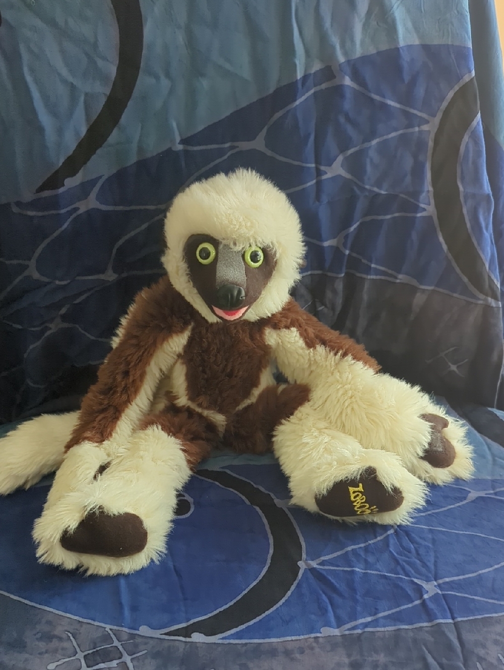 Vintage Zoboomafoo Eden PBS TV 2000 Show Plush 16" Lemur "Zoboo"